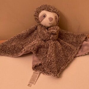 Carters 2018 brown sloth cuddle plush security blanket